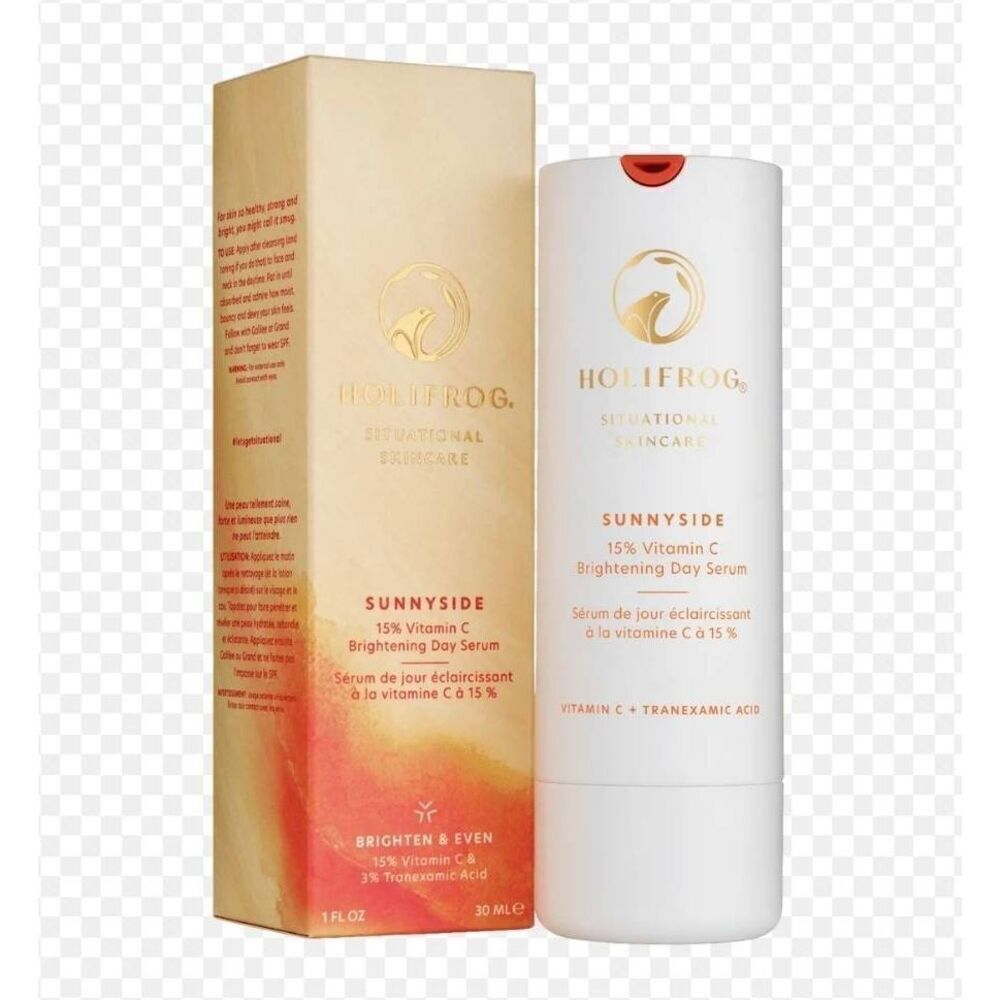BNIB~HOLIFROG SITUATIONAL SKINCARE Sunnyside 15% Vitamin C Brightening Day Serum